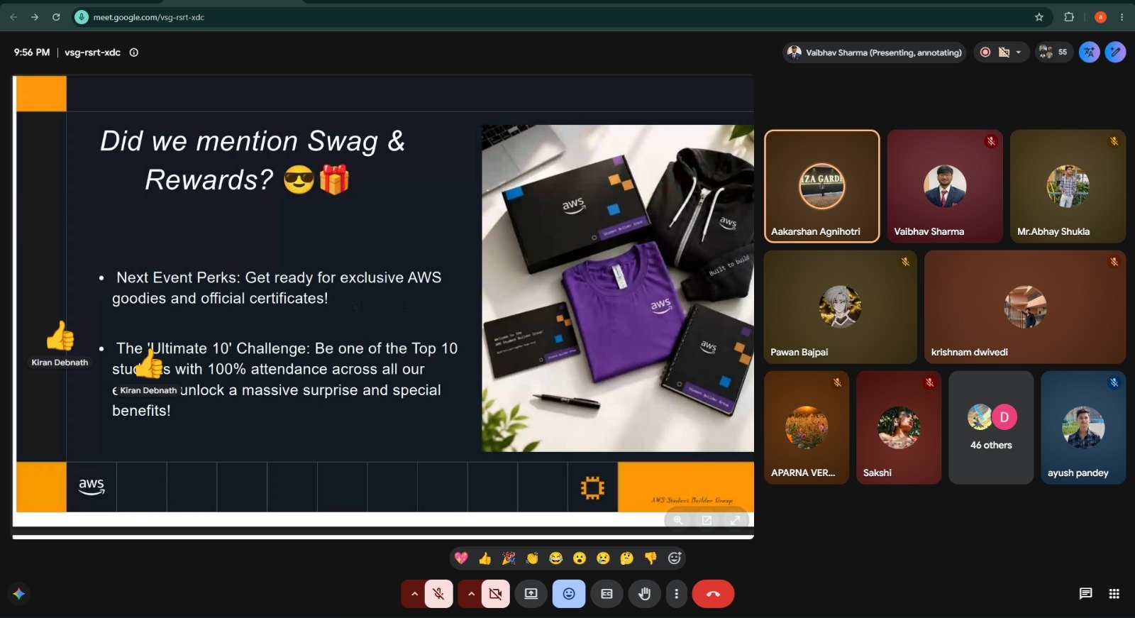 AWS Student Builder Group Inauguration & Cloud Kickstart | AWS Student ...